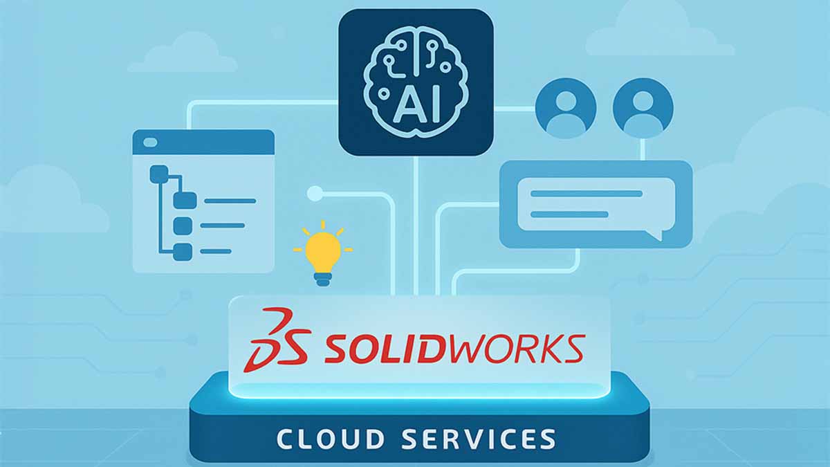 AI capabilities available today in SOLIDWORKS CAD and 3DEXPERIENCE