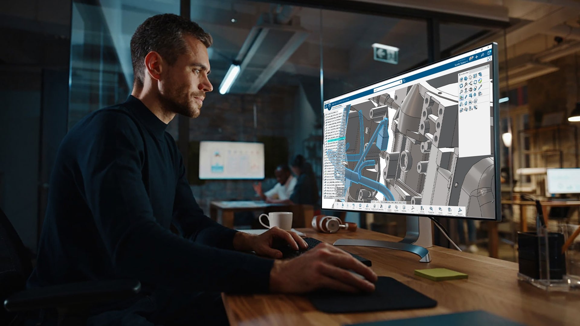 Complex assembly in 3DEXPERIENCE CATIA
