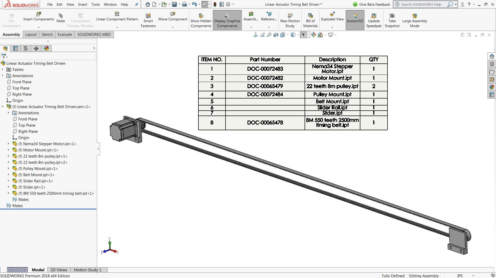3D Interconnect Imports Custom Properties and Material