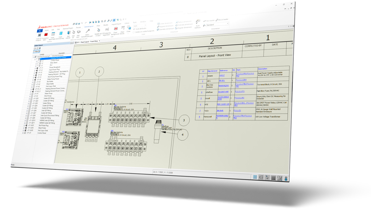 solidworks electrical schematic