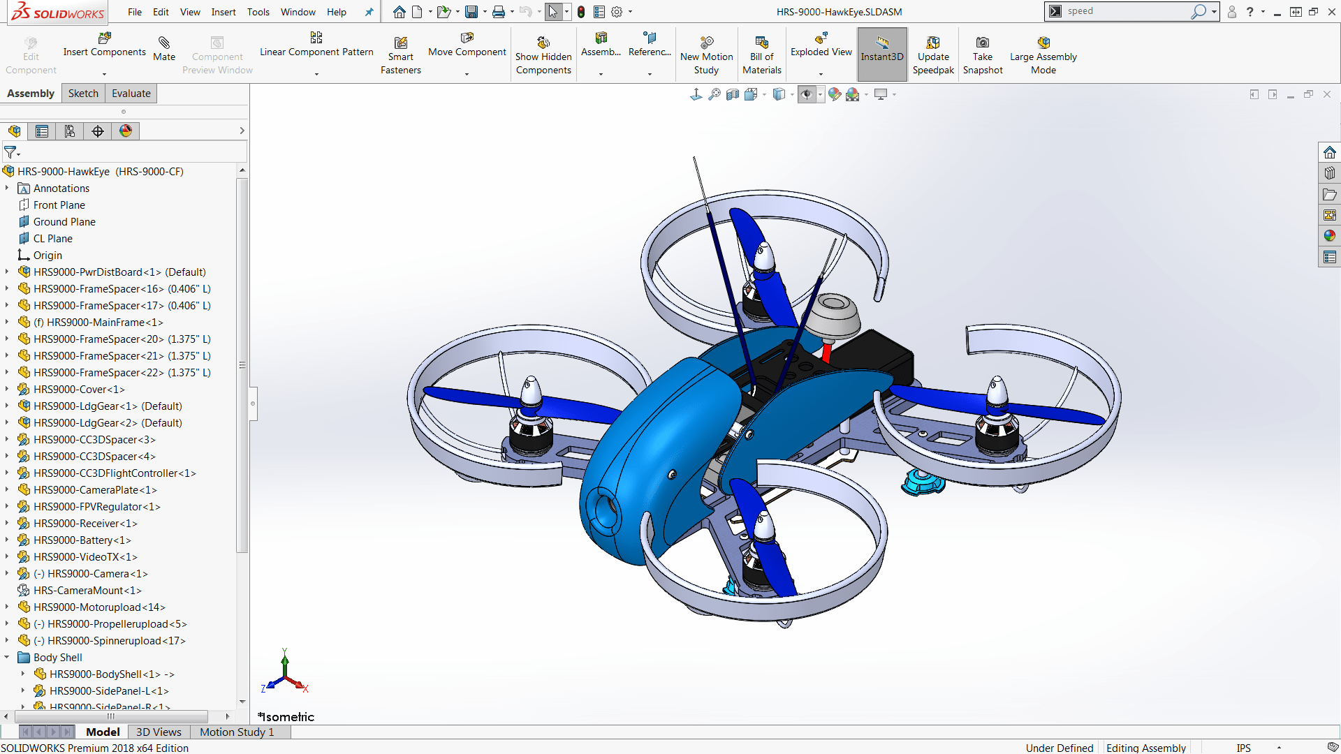 SOLIDWORKS: Improving Assembly Performance with SpeedPak