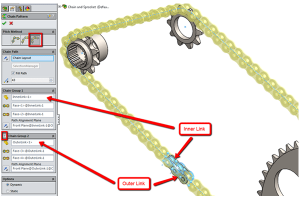 Chain Component Pattern Tips for SOLIDWORKS - Pt. 2