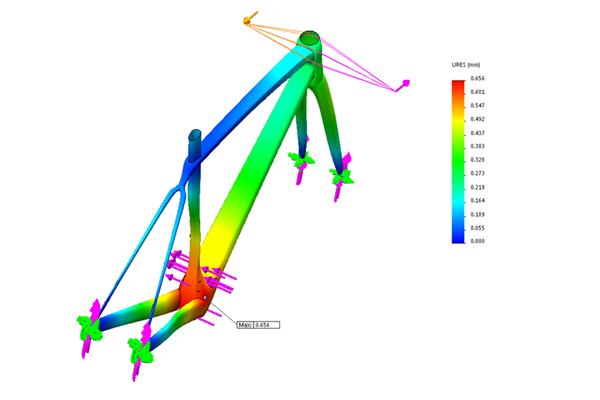 Bicycle Frame Design Using SOLIDWORKS Simulation - Part 2