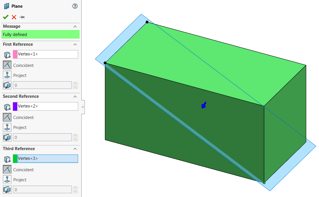 SOLIDWORKS: Basics of Reference Geometry