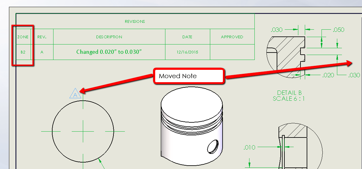 SOLIDWORKS: Ch-ch-ch-ch-changes! Using a Drawing Revision Table
