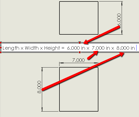 Link a Note to a Feature Dimension in SOLIDWORKS!