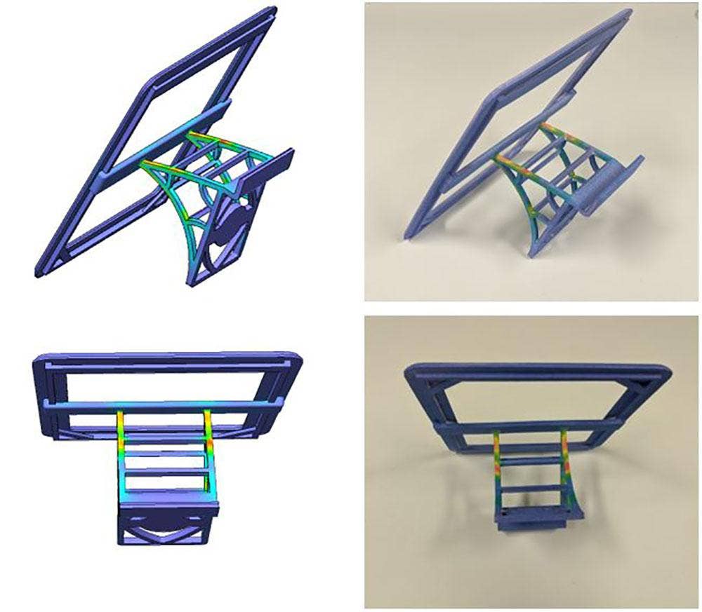 3D Printing Full-Color FEA Results Using HP and SOLIDWORKS