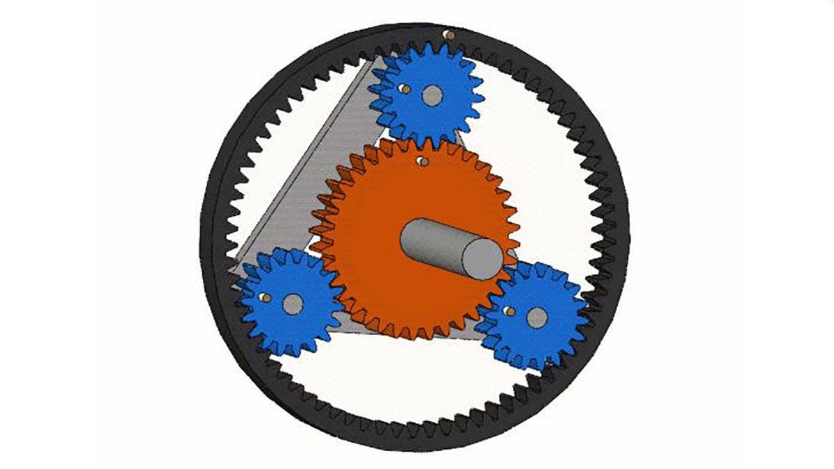 How to Set Up a Planetary Gear Motion with SOLIDWORKS