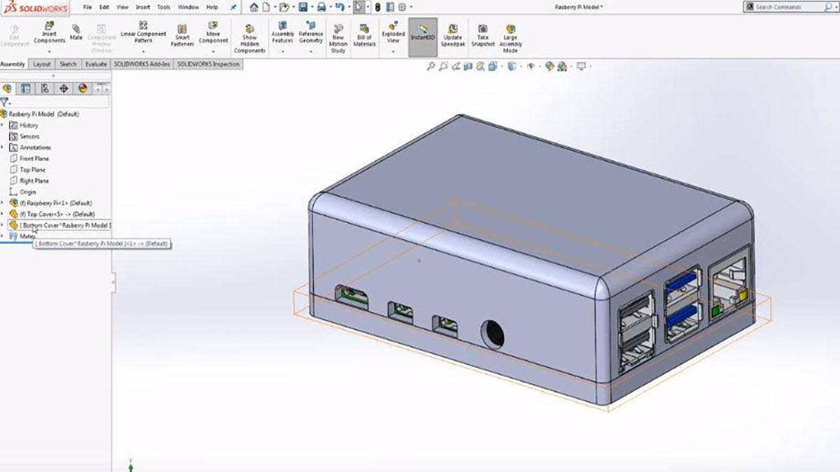 How to Model With SOLIDWORKS In-Context Design