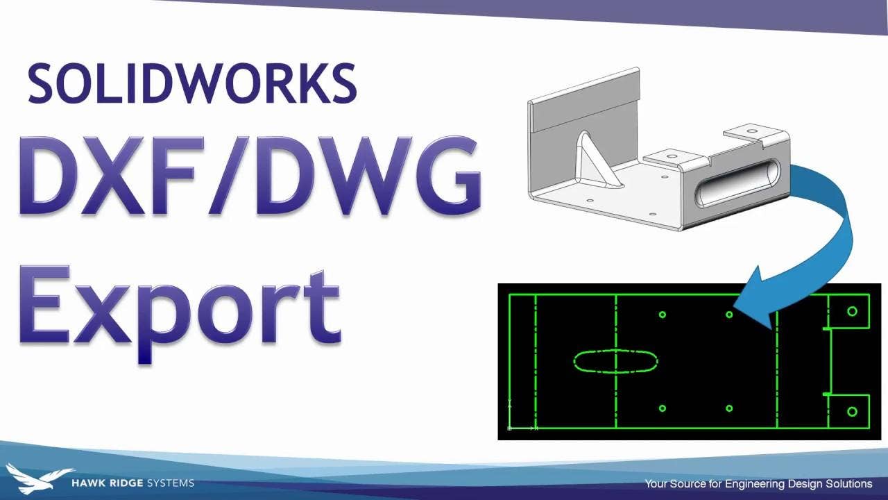 SOLIDWORKS: DXF/DWG Export