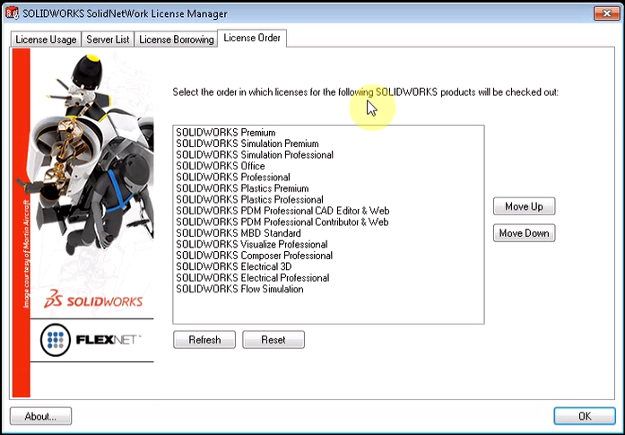 SOLIDWORKS Simulation: Network License Install