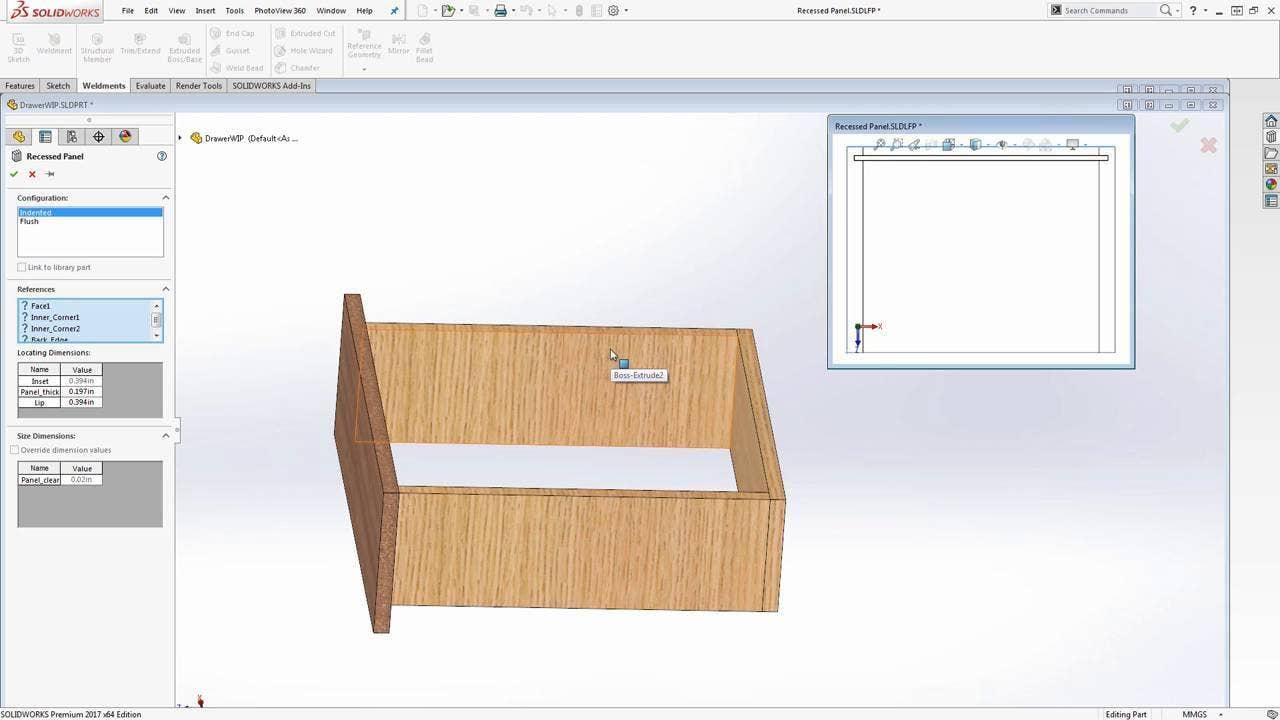 Cabinetry in SOLIDWORKS – Part 2