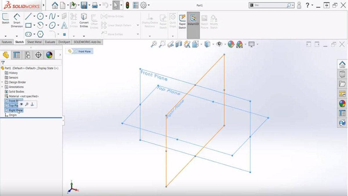 User Interface Basics in SOLIDWORKS