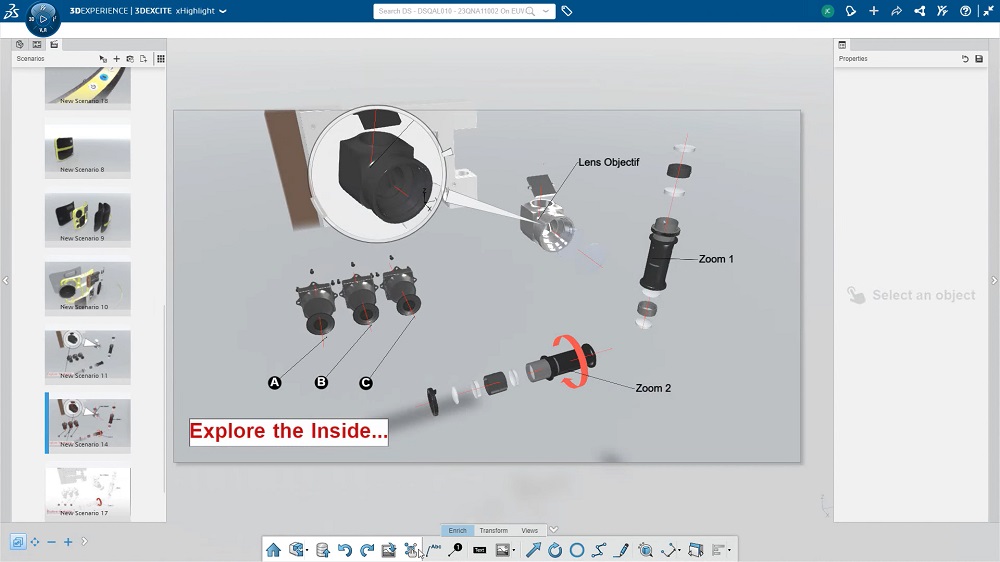 Assembly documentation for in-depth product presentations created in Product Communicator role.