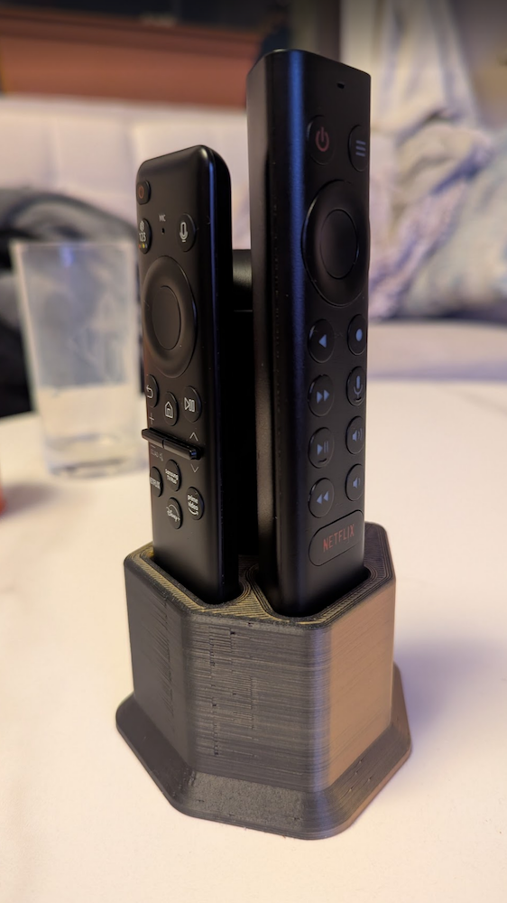 3d printed remote control holder