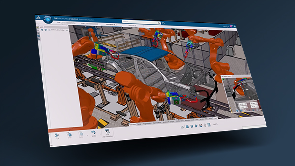 Automate Your Machine Tools with DELMIA Robot Programmer