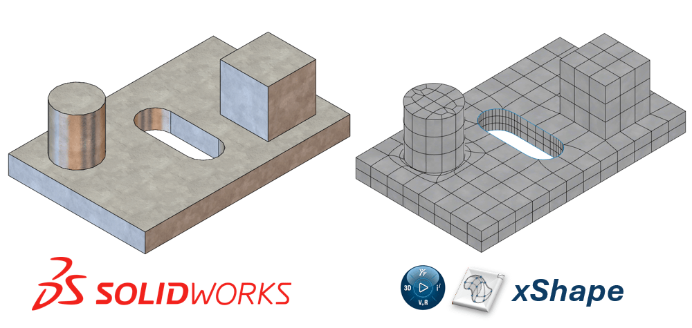 SOLIDWORKS versus xShape: sub-D modeling versus parametric modeling