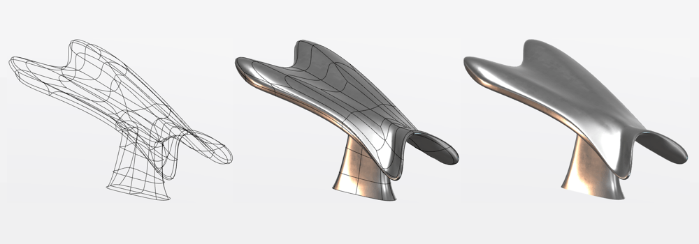 Example design for sub-D modeling method