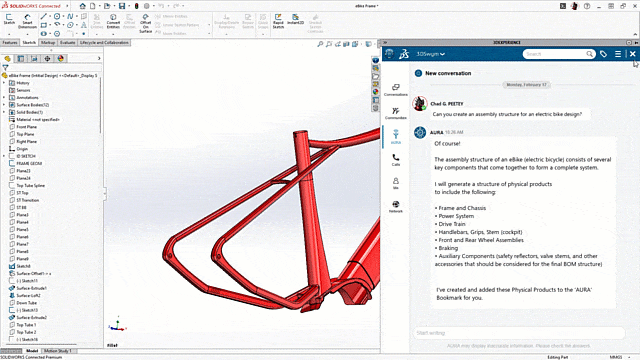 What's Here Today: The AI Buzz in SOLIDWORKS CAD & 3DEXPERIENCE