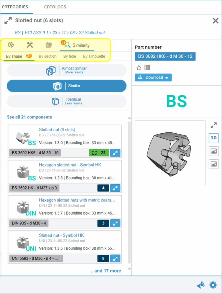 Similar components PartSupply