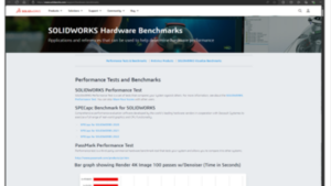 Benchmarking and Improving Your SOLIDWORKS Performance
