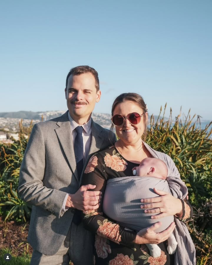 Damon Tordini, Product Portfolio Manager at Hawk Ridge Systems with his beautiful wife and baby