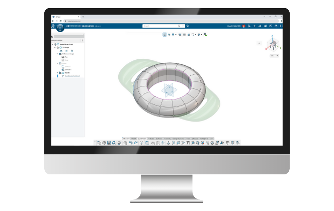 xShape computer monitor