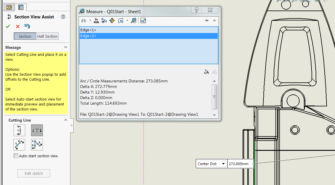 Creating Drawing Views in SOLIDWORKS 2019