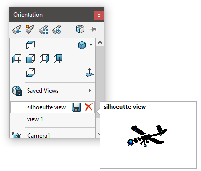 Generating A Silhouette Image In SOLIDWORKS Image 2