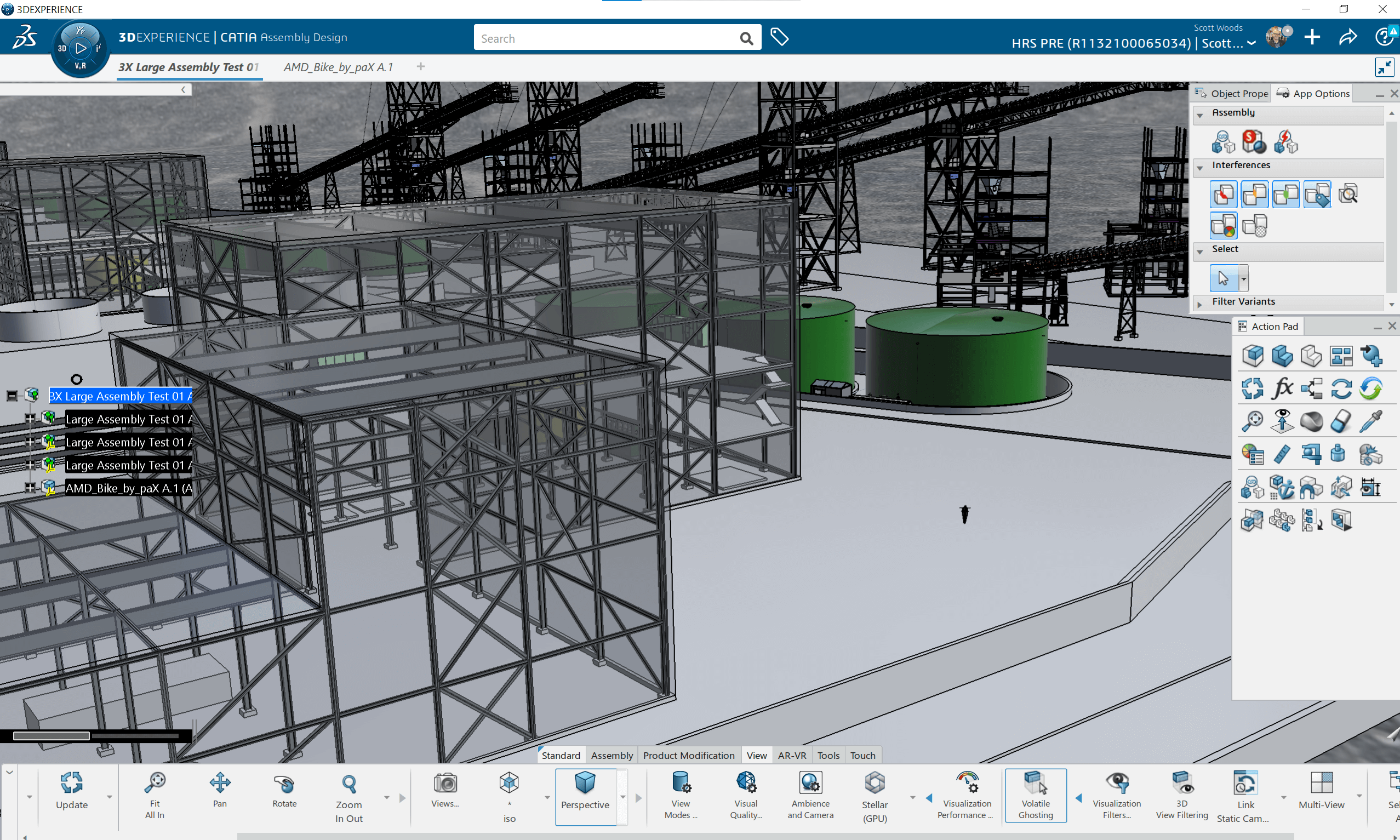 Large Assembly Design in 3DEXPERIENCE CATIA