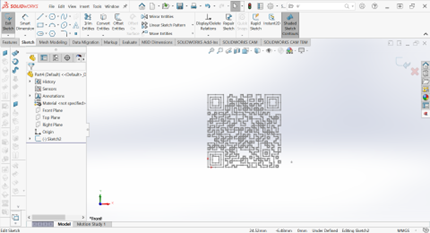 Using Inkscape to create a DXF file for your QR code