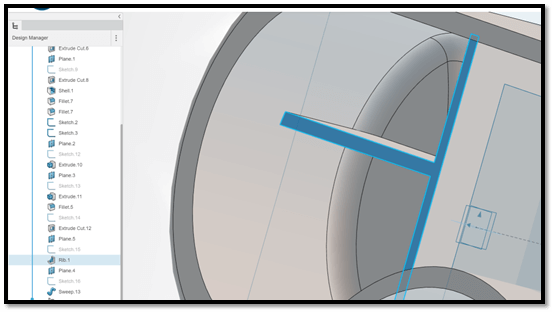 Simplified interface in SOLIDWORKS Cloud CAD applications