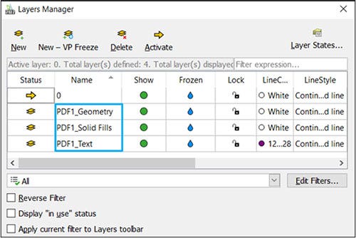 Utilizing the Layers Manager in DraftSight
