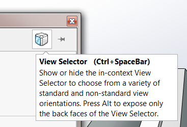 Figure 13: View Selector button