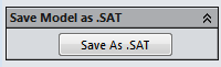 Save Model as .SAT menu