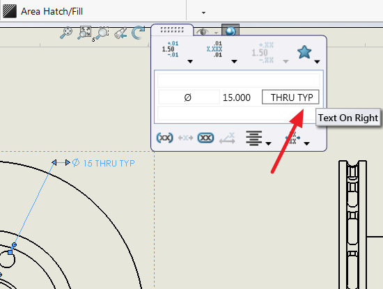 SOLIDWORKS: Adding Text to Drawing Dimensionsimage009