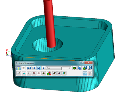 toolpath simulation