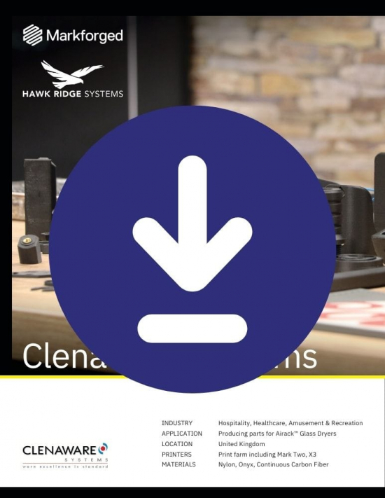 Clenaware Markforged Case Study