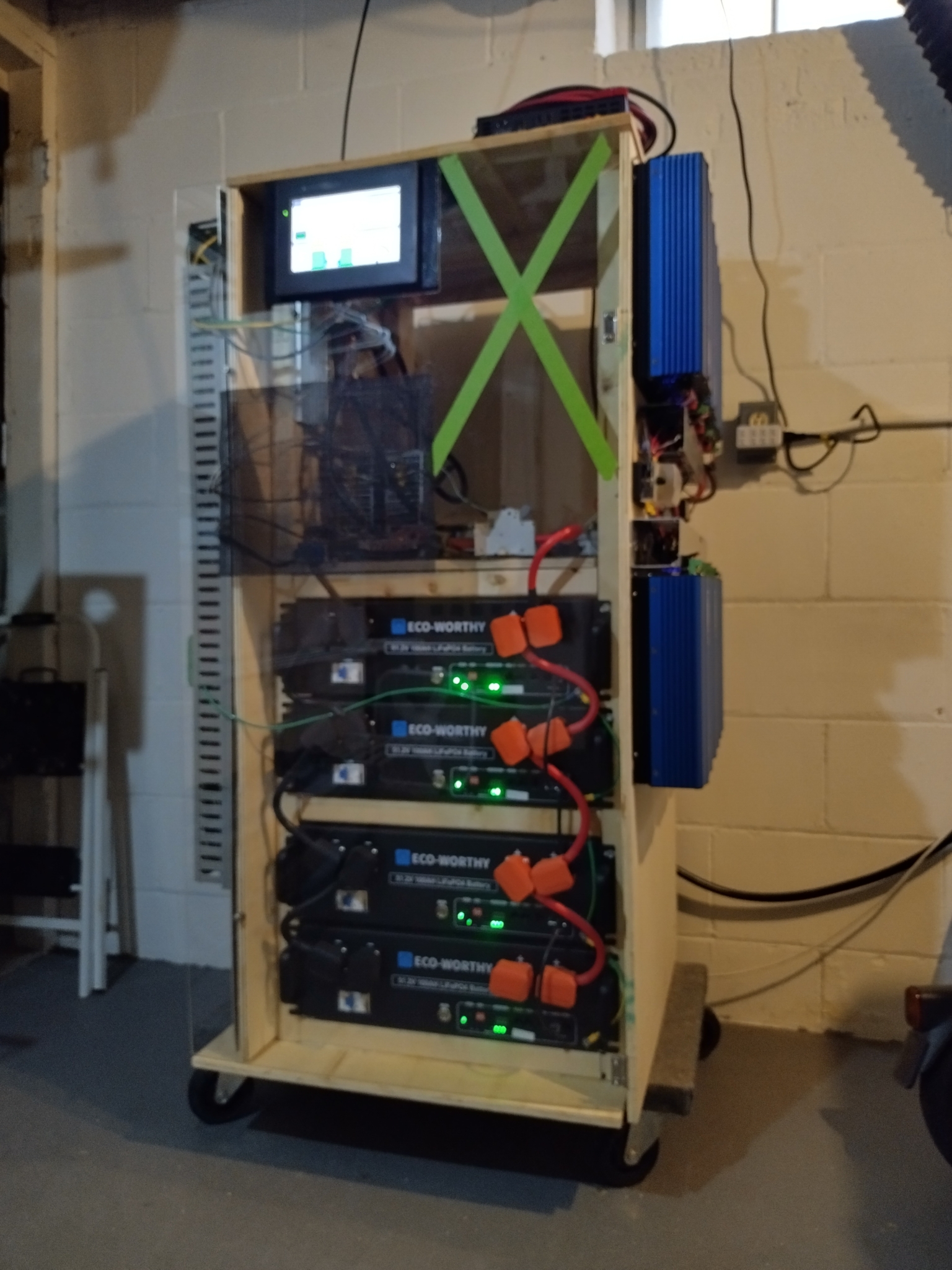 Homemade energy/battery storage system