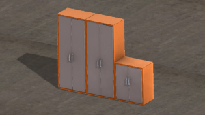 Inserting assets in Facility Layout in SOLIDWORKS