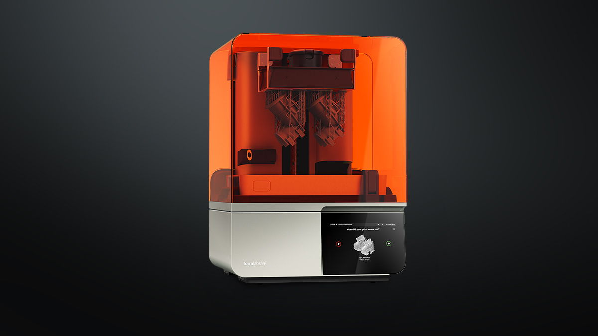 The Form 4 is the newest – and fastest – SLA machine from Formlabs.  