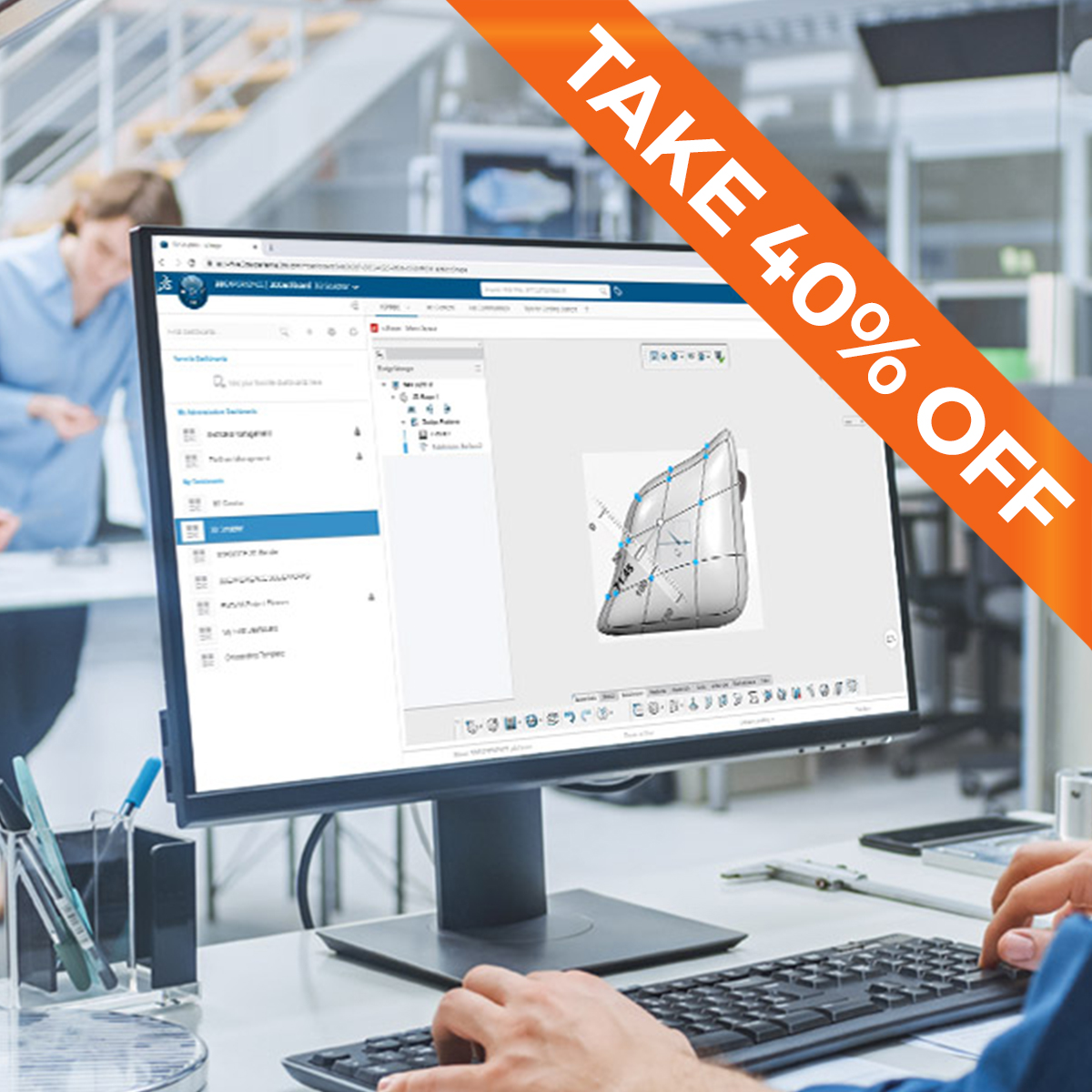 40% Off 3DEXPERIENCE SOLIDWORKS Standard