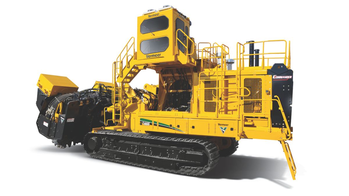 Rendering of Vermeer industrial equipment