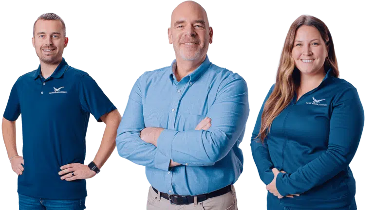 Three Hawk Ridge Systems team members