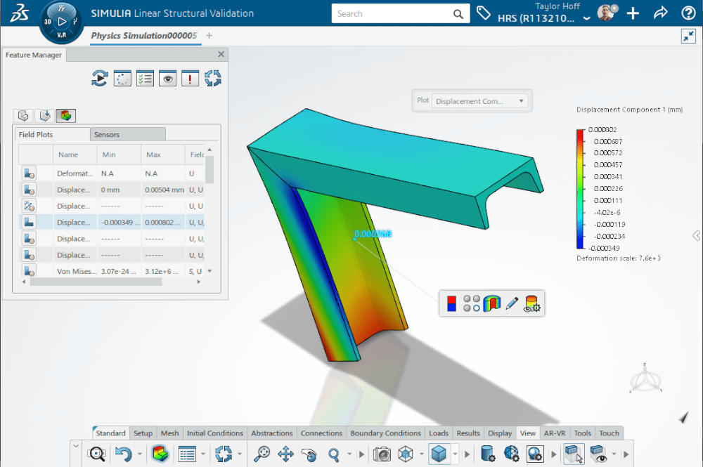 SIMULIA Structural validation in 3DEXPERIENCE