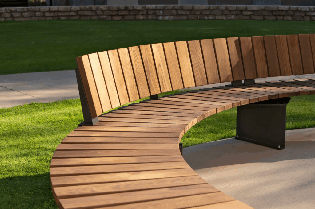 Landscape Forms Outdoor furniture, installations and designs