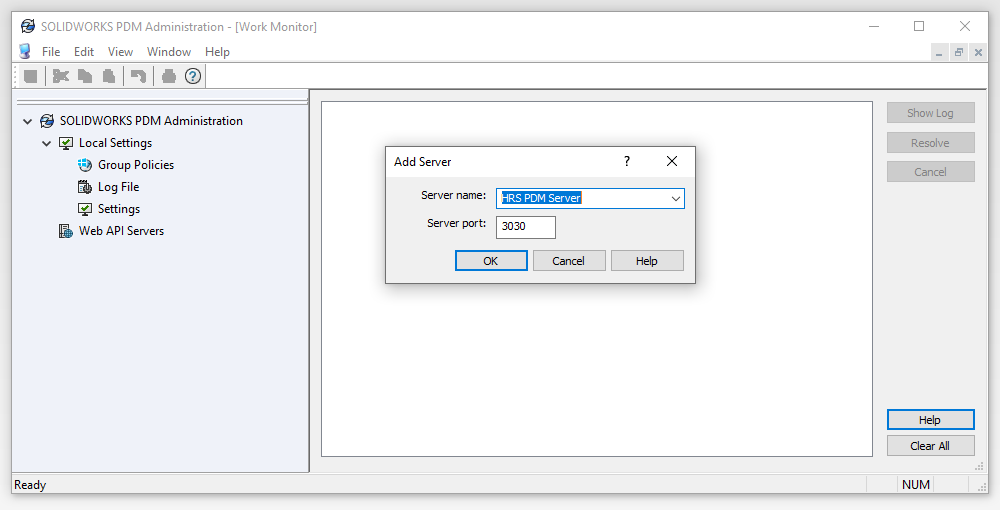 Window showing how to create shared toolboxes for multiple users