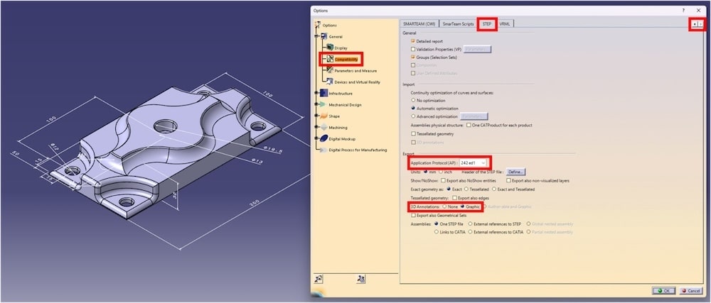 Enable 3D Annotations in CATIA