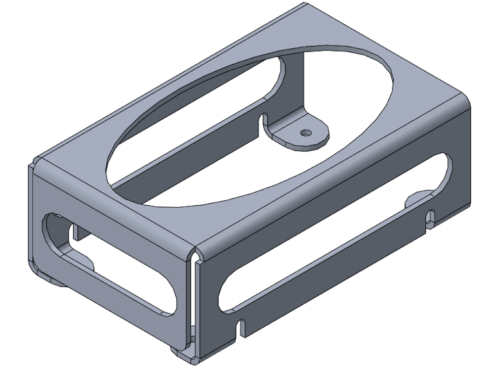 Figure 6: Final design before sending the files to the manufacturer