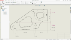 SOLIDWORKS drawing